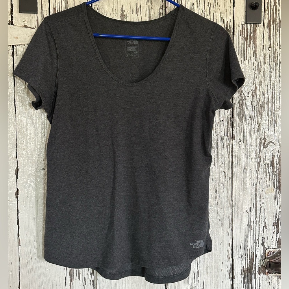 The North Face charcoal scoop neck t-shirt
